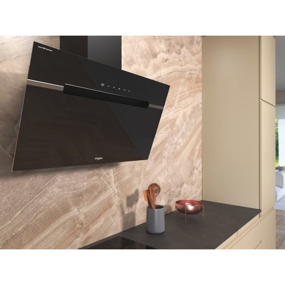 Витяжка пристінна WHVS 91F LT DP K Whirlpool