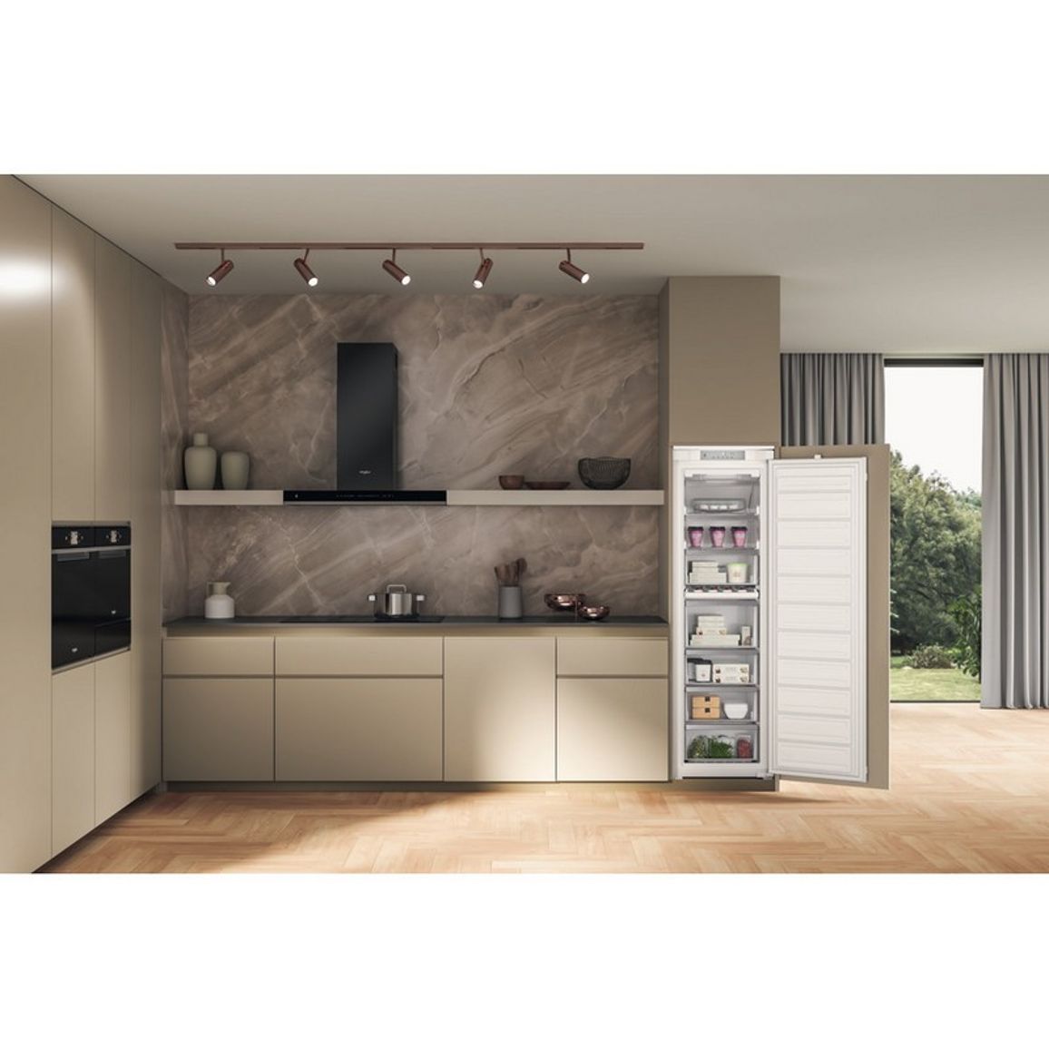 Морозильна камера вбудована WHSD18F013D1 Whirlpool