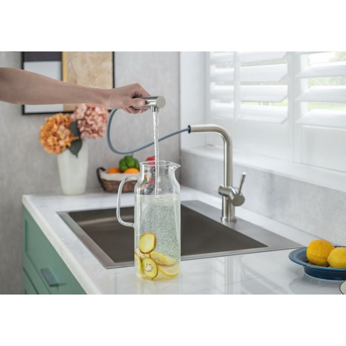 Змішувач CORSA WINDOW Inox Blue Water (5901730616965) Змішувач CORSA WINDOW Inox Blue Water (5901730616965)