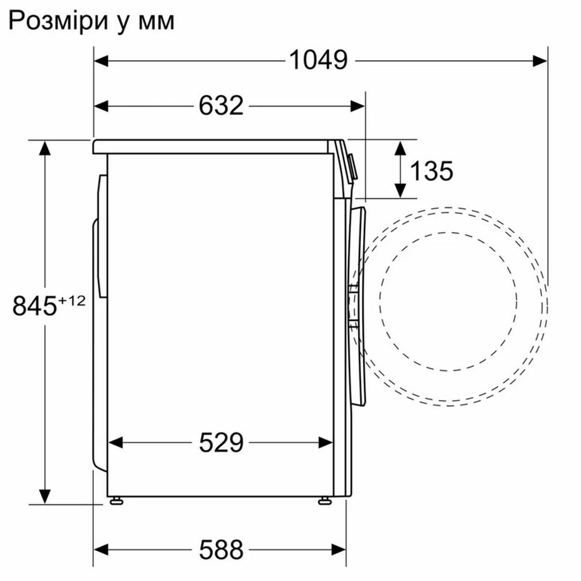 Пральна машина WGE02200BY Bosch