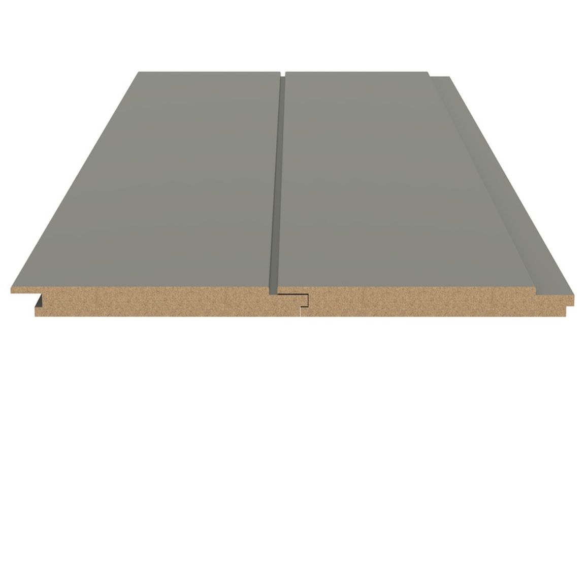 Стеновая панель AGT LB-2250 728 Серый шелк Soft Touch 2800х115х12мм Стеновая панель AGT LB-2250 728 Серый шелк Soft Touch 2800х115х12мм
