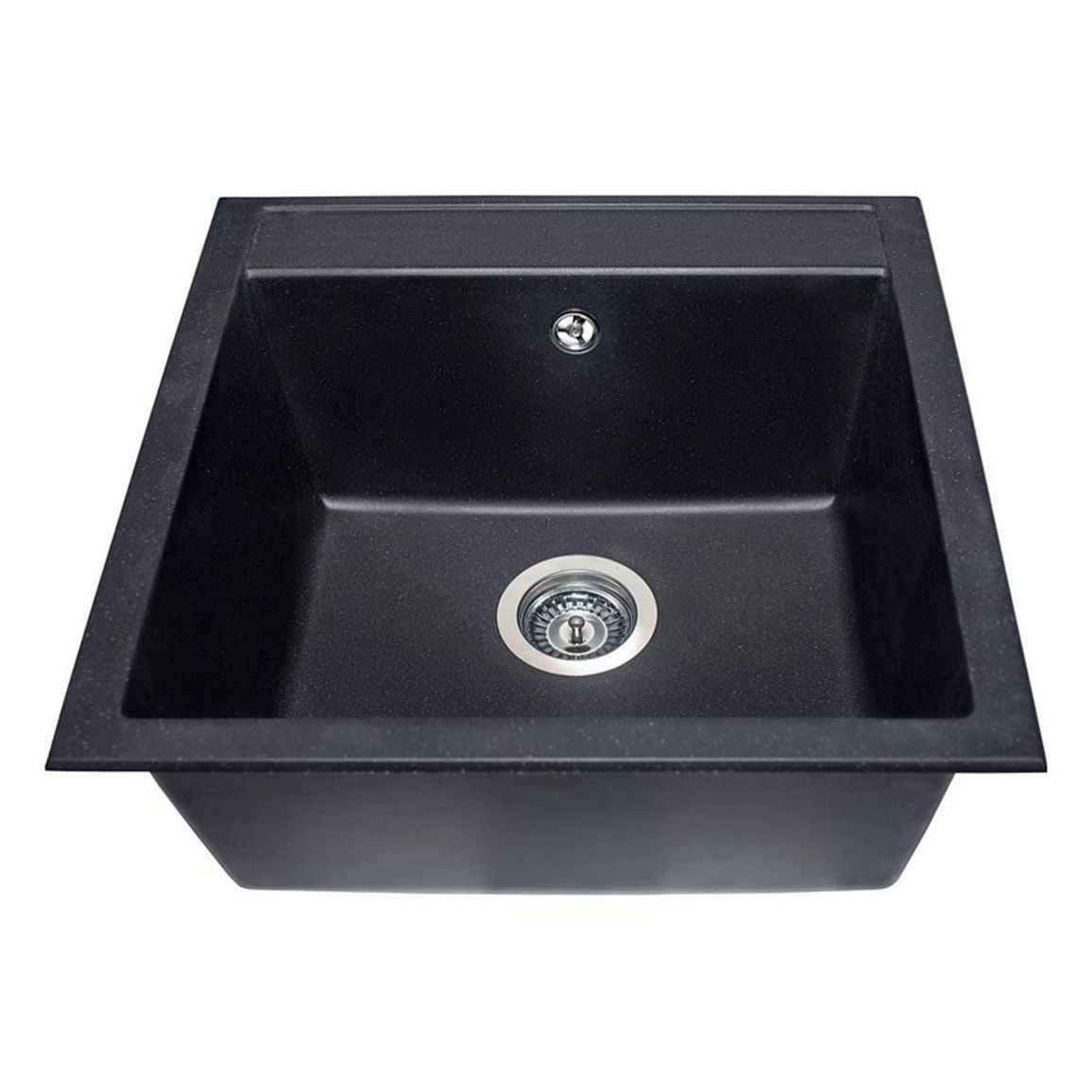 Кухонна мийка BODRUM 510 black shine mirastone Miraggio Кухонна мийка BODRUM 510 black shine mirastone Miraggio