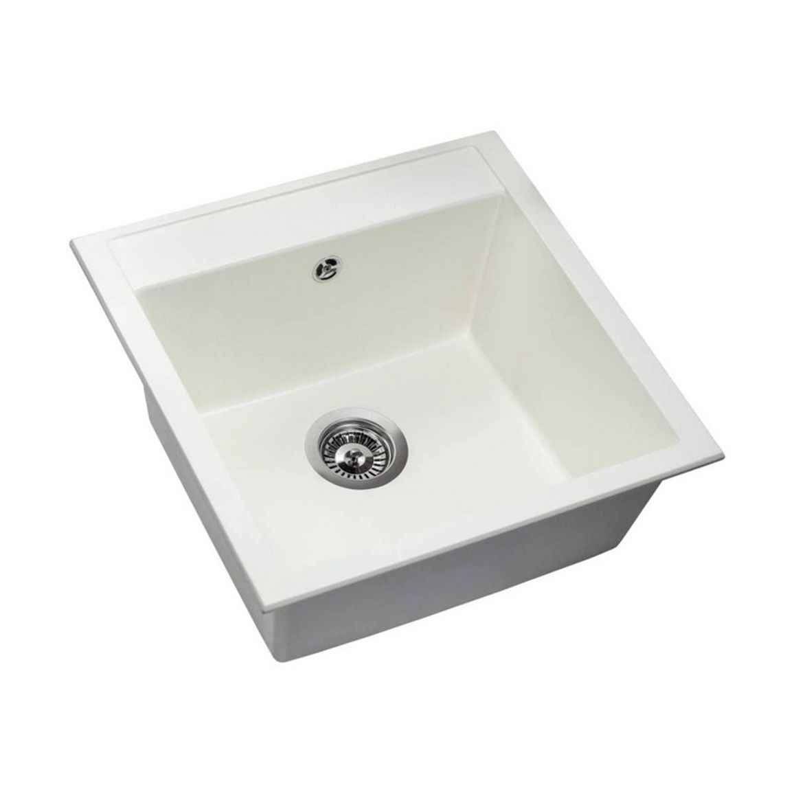 Кухонна мийка BODRUM 510 white mirastone Miraggio Кухонна мийка BODRUM 510 white mirastone Miraggio