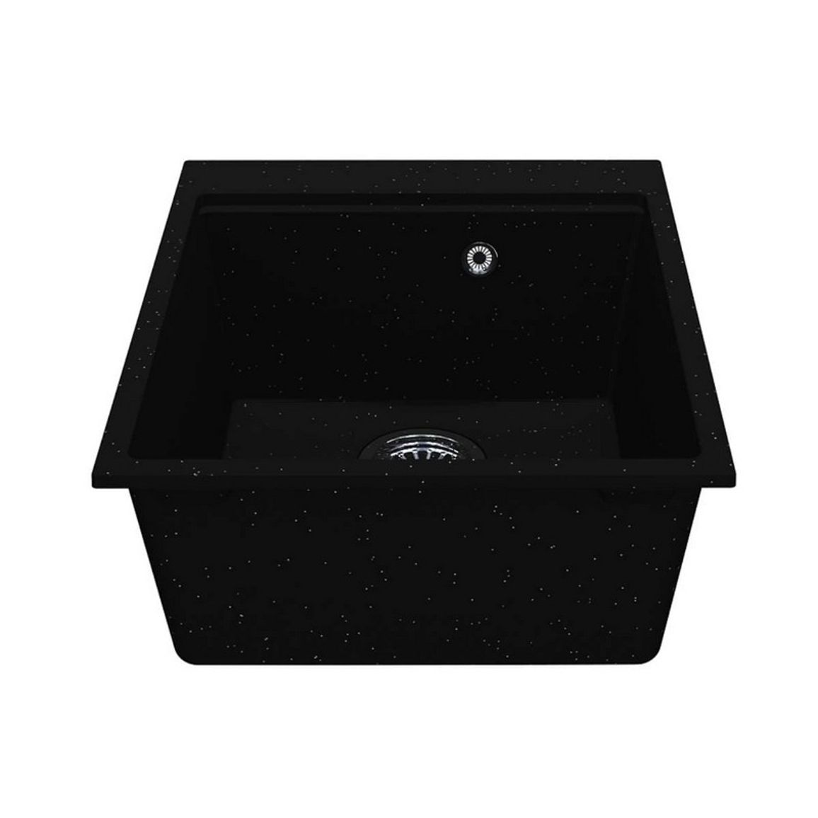 Кухонна мийка LAGOON 420 black shine mirastone Miraggio Кухонна мийка LAGOON 420 black shine mirastone Miraggio