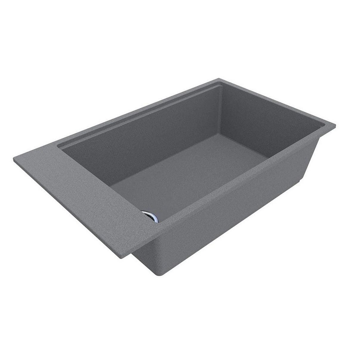 Кухонна мийка LAGOON 760 gray mirastone Miraggio