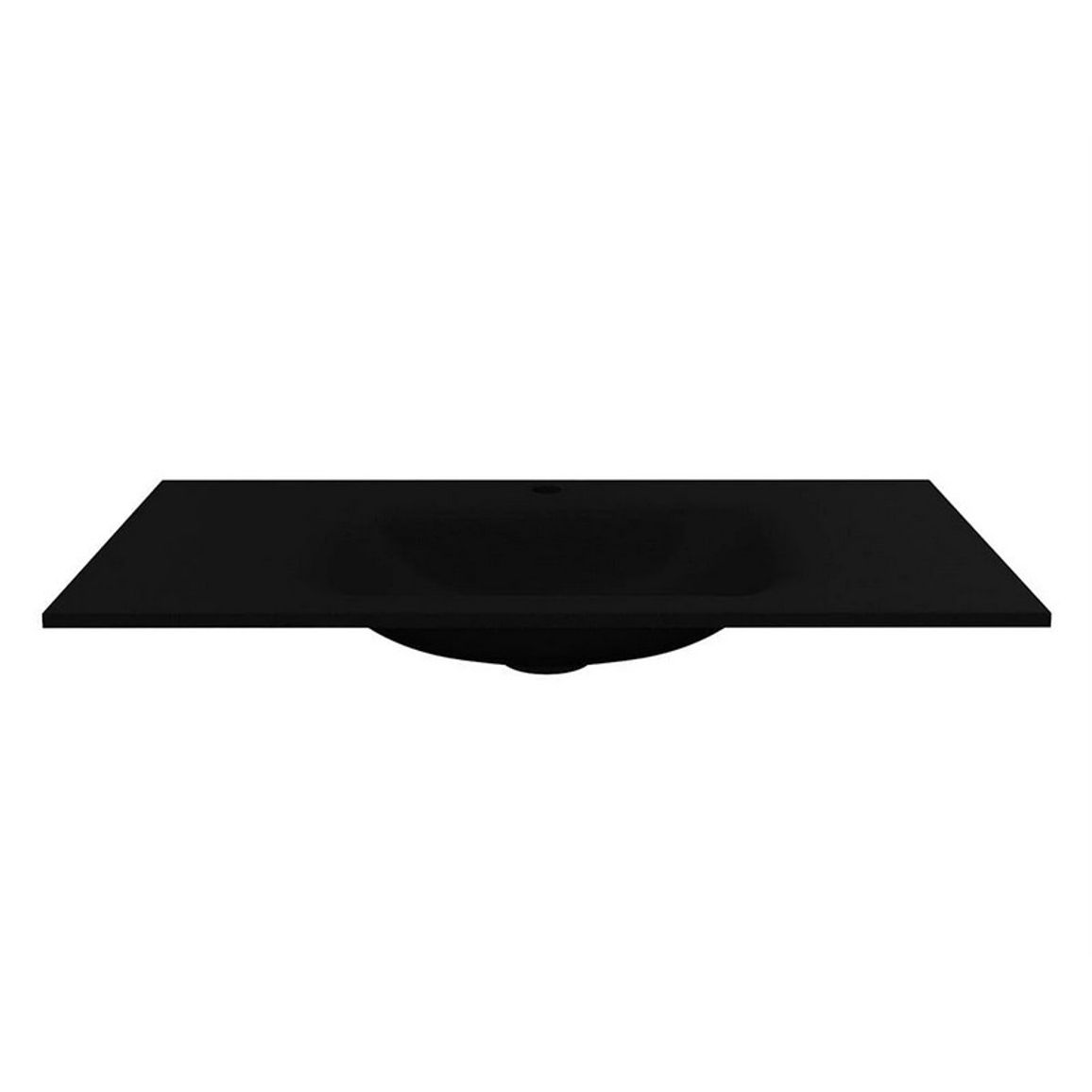 Умивальник JESSEL 900 MIRASTONE black shine mirastone Miraggio