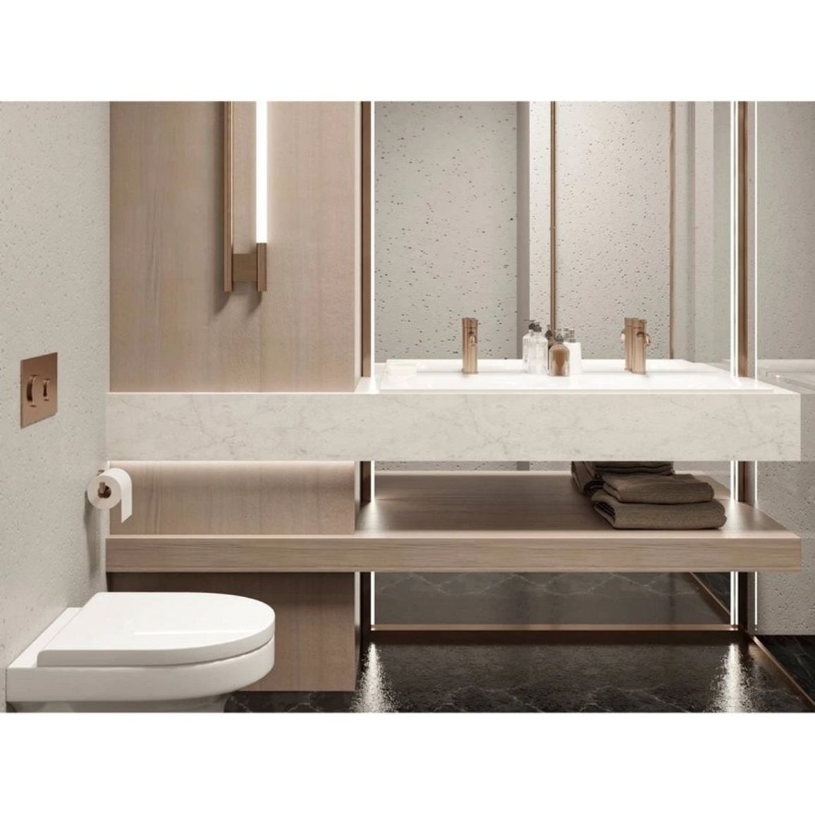 Умивальник JESSEL 1100-2 miramarble Miraggio Умивальник JESSEL 1100-2 miramarble Miraggio
