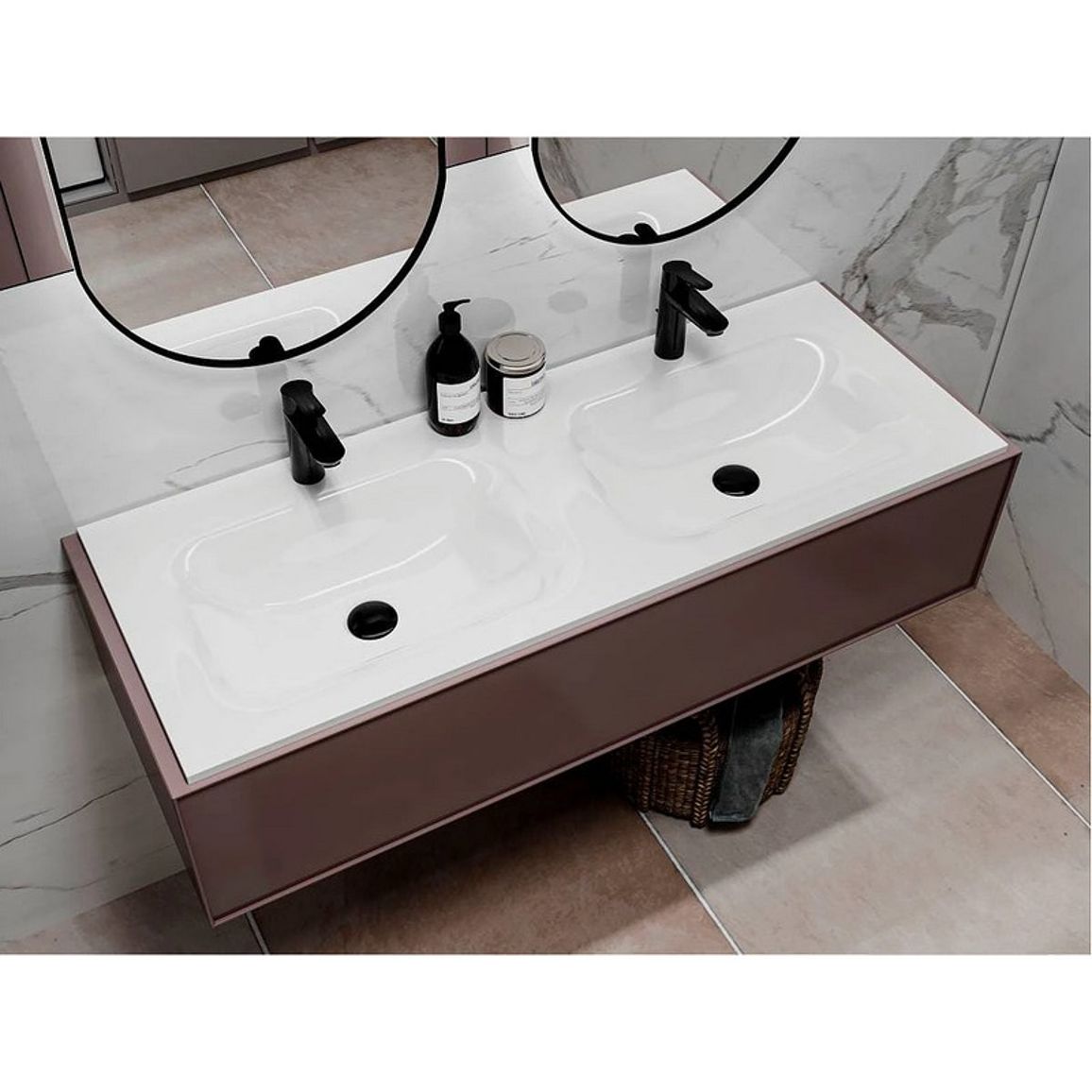 Умивальник JESSEL 1200-2 miramarble Miraggio Умивальник JESSEL 1200-2 miramarble Miraggio