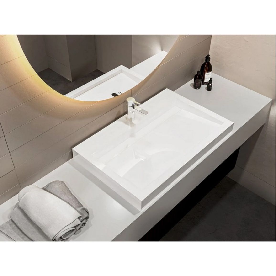 Умивальник AGNESS 750 miramarble Miraggio Умивальник AGNESS 750 miramarble Miraggio