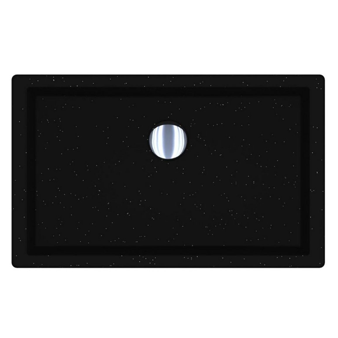 Умивальник BOGOTA 505 MIRASTONE black shine mirastone Miraggio Умивальник BOGOTA 505 MIRASTONE black shine mirastone Miraggio