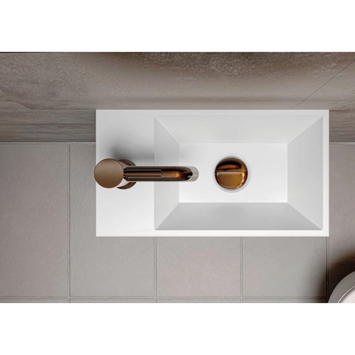 Умивальник COPPER 400 miramarble Miraggio Умивальник COPPER 400 miramarble Miraggio