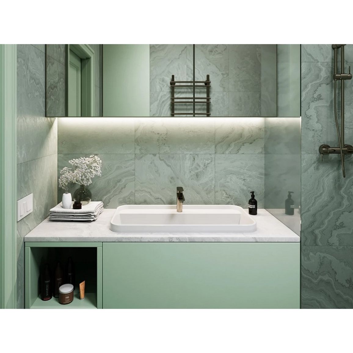 Умивальник OCEAN 800 miramarble Miraggio Умивальник OCEAN 800 miramarble Miraggio