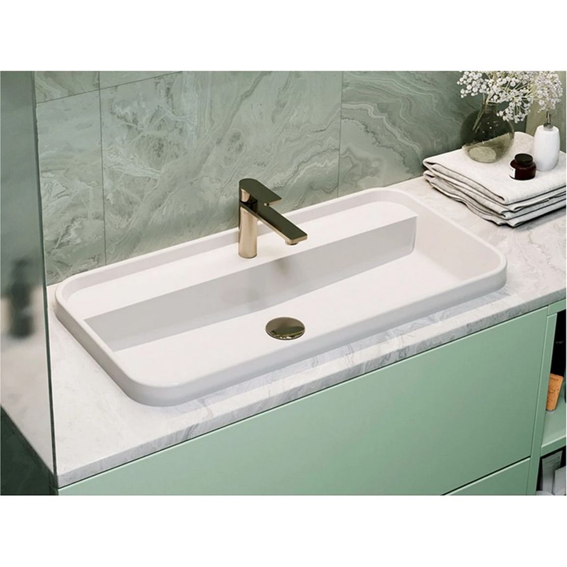 Умивальник OCEAN 800 miramarble Miraggio Умивальник OCEAN 800 miramarble Miraggio