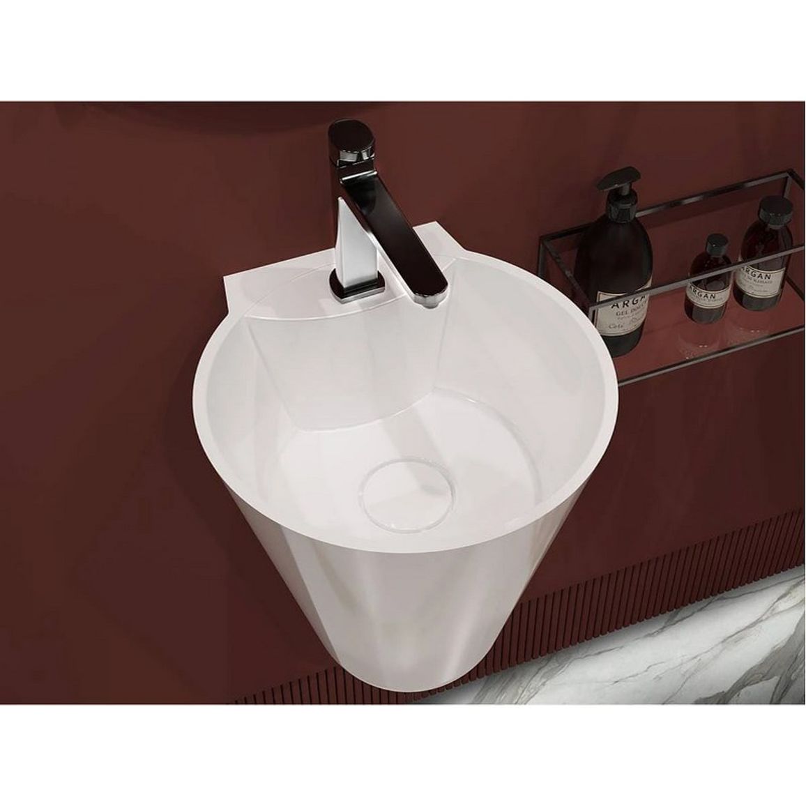 Умивальник SMART miramarble Miraggio Умивальник SMART miramarble Miraggio