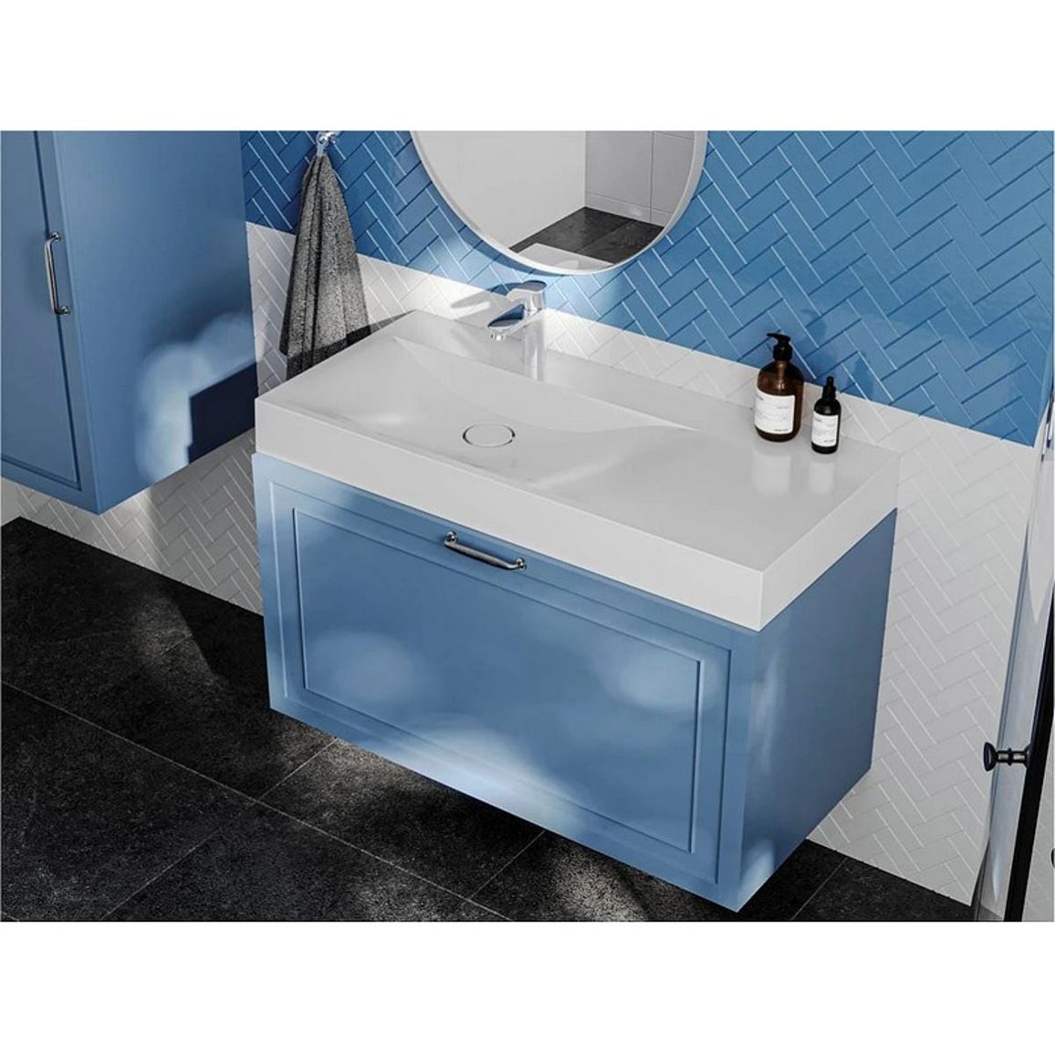 Умивальник VIOLA 1000 L miramarble Miraggio Умивальник VIOLA 1000 L miramarble Miraggio