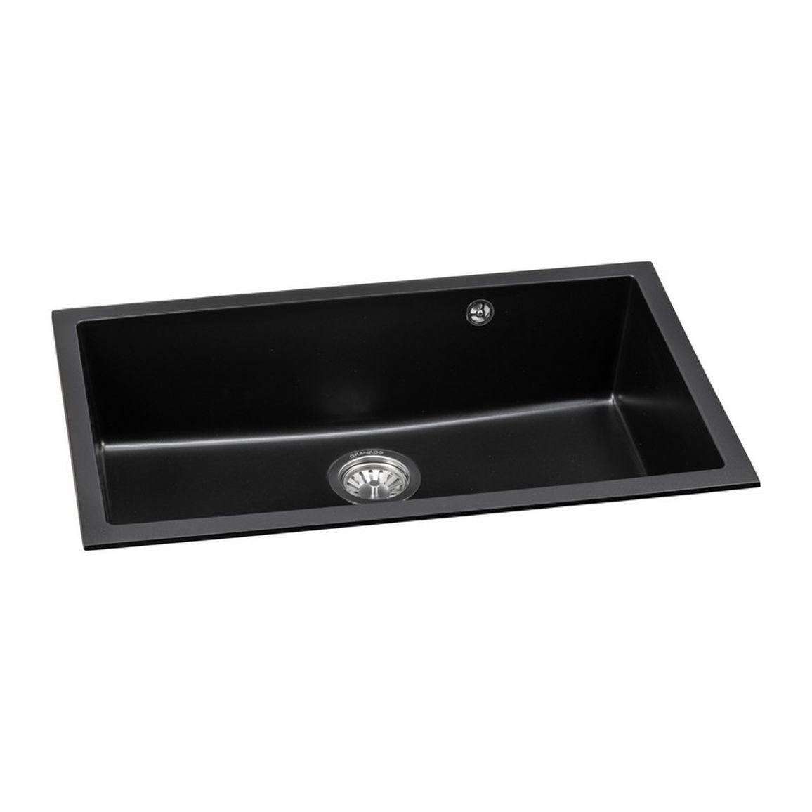 Мийка UNDER TOP XL black shine (752*460mm.) граніт Granado Мийка UNDER TOP XL black shine (752*460mm.) граніт Granado