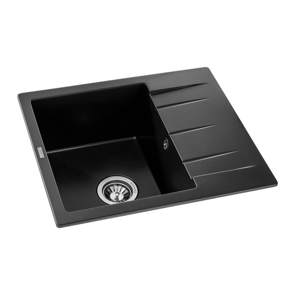 Мийка MADRID black shine (580*500mm.) граніт Granado Мийка MADRID black shine (580*500mm.) граніт Granado