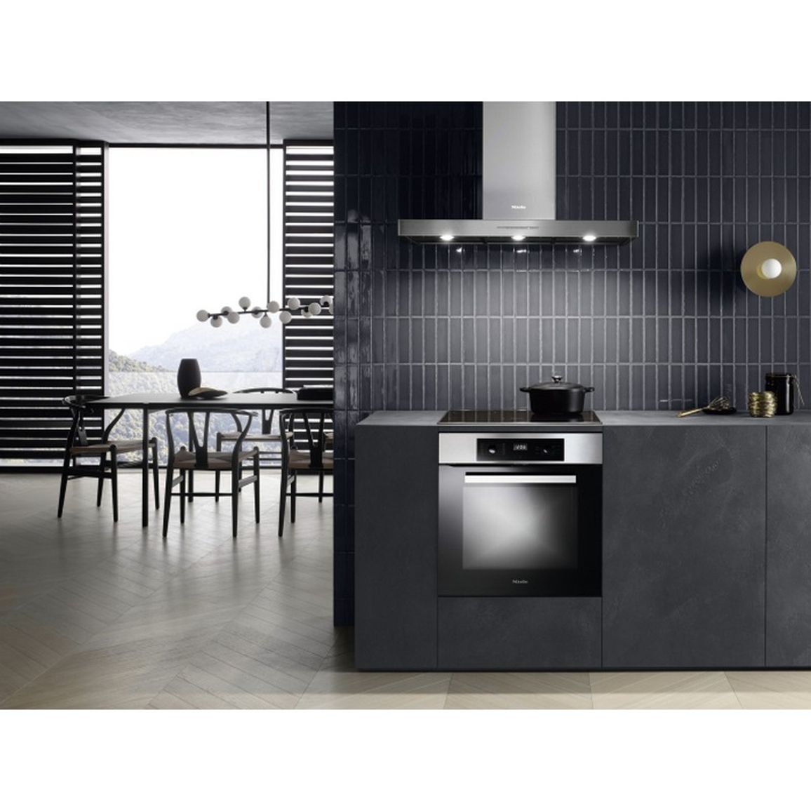 Витяжка пристінна PUR 98 W нержавіюча сталь Miele Витяжка пристінна PUR 98 W нержавіюча сталь Miele