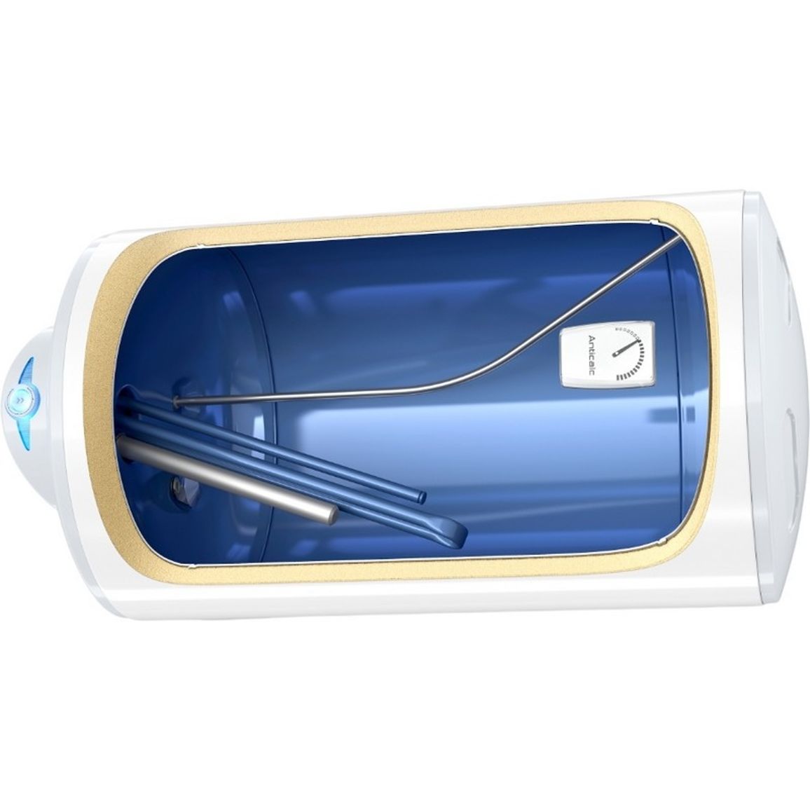 Водонагрівач Anticalc REV 100 круглий GCR 1004424D B14 TBRC, 100л, 2,4кВт, сухий тен, ун. монтаж, TESY (304854)