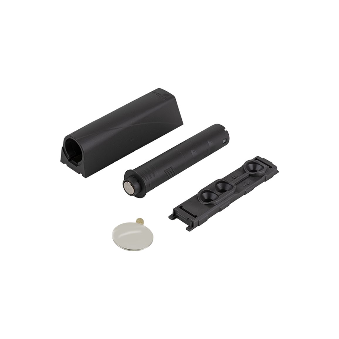 Механизм P2O Magnet, антрацит, накладной, короткий ход (9375967) Hettich 2.0 Механизм P2O Magnet, антрацит, накладной, короткий ход (9375967) Hettich 2.0