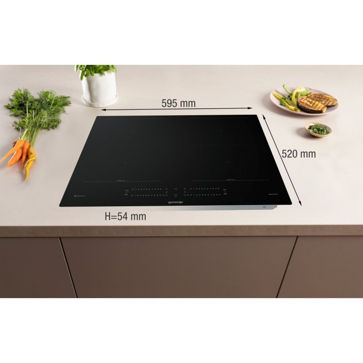 Індукційна варильна поверхня GI6442BSCWF Gorenje Індукційна варильна поверхня GI6442BSCWF Gorenje