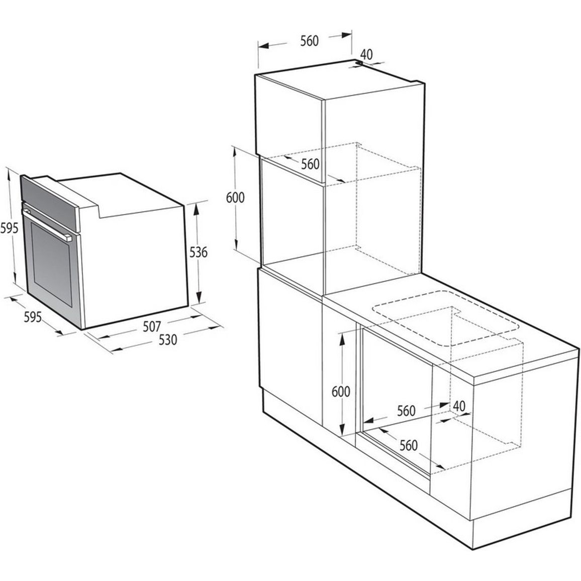 Духова шафа BO6615E01B Gorenje Духова шафа BO6615E01B Gorenje