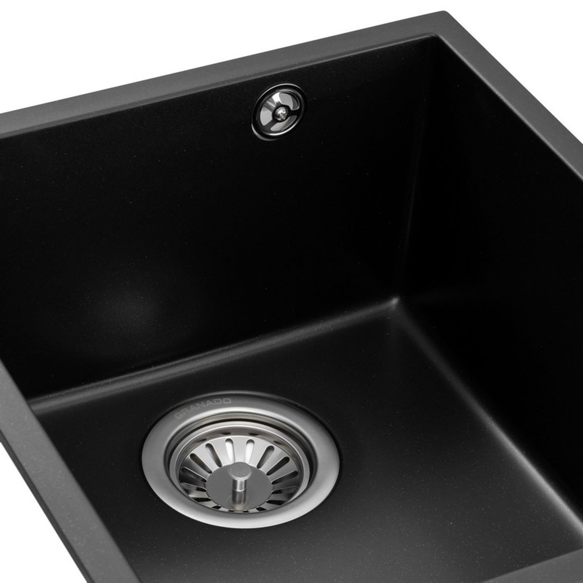 Мийка граніт UNDER TOP MINI black shine (380*440mm.) Granado
