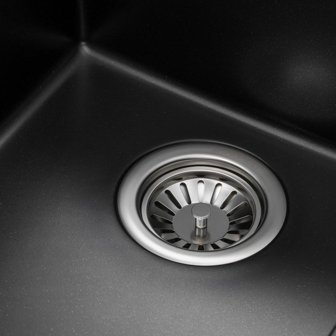 Мийка граніт UNDER TOP MINI black shine (380*440mm.) Granado