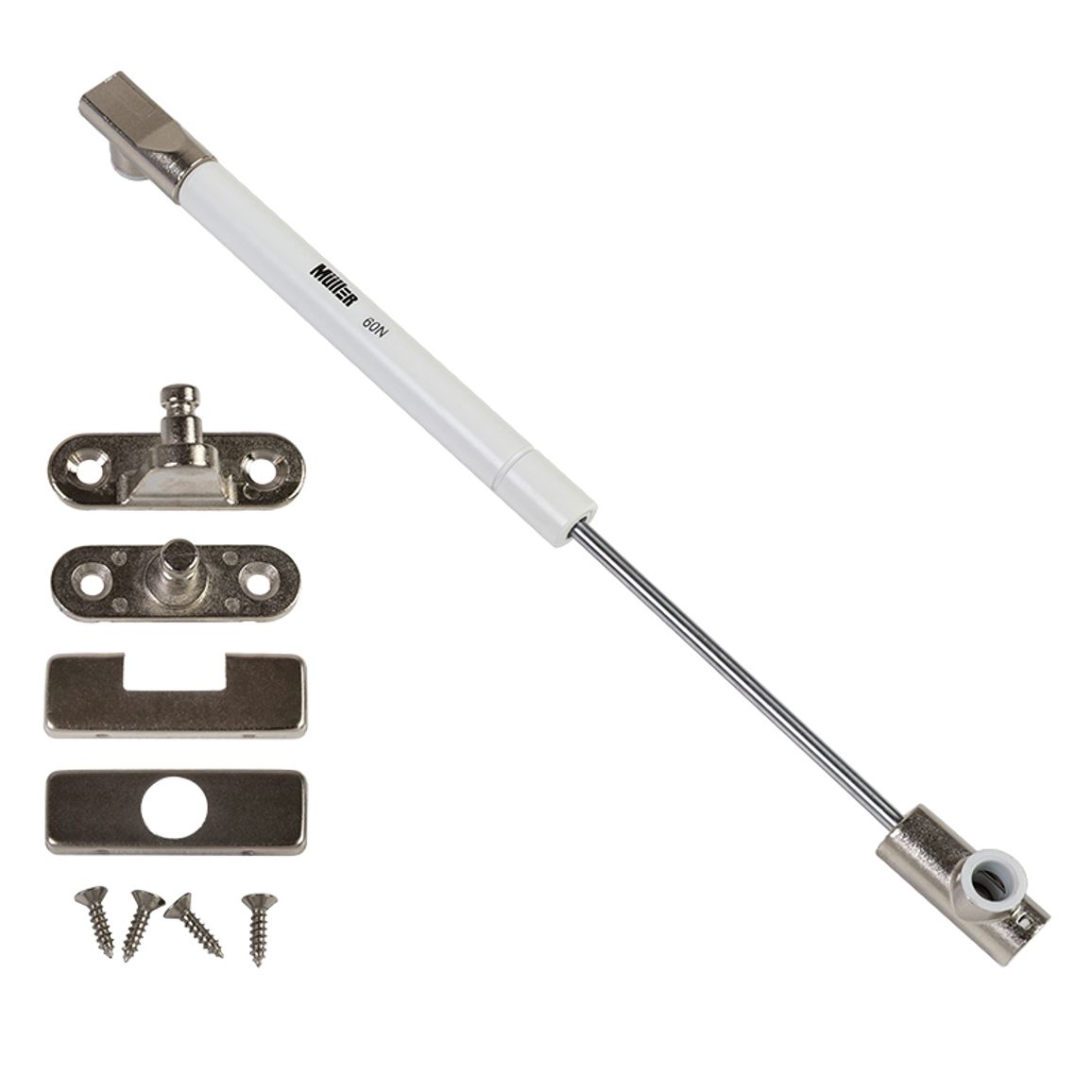 Газовый амортизатор Slim 60N, белый Muller