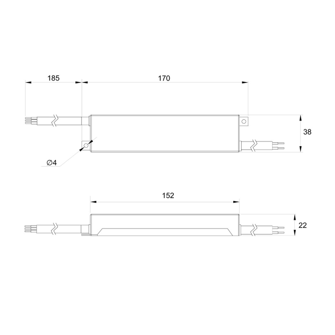 Блок питания для LED, 200W, 24V, IP67, металлический корпус, Lumine Profi line Блок питания для LED, 200W, 24V, IP67, металлический корпус, Lumine Profi line