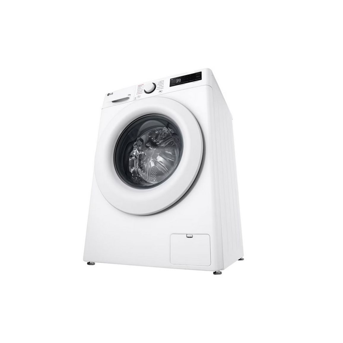 Пральна машина F4Y5RS3W повнорозмірна, 10кг, 1400, A, 57см, інвертор, білий LG