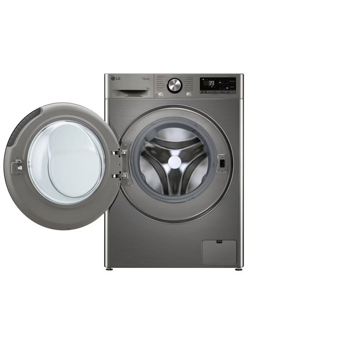 Пральна машина F2Y7FS5P срібляста LG