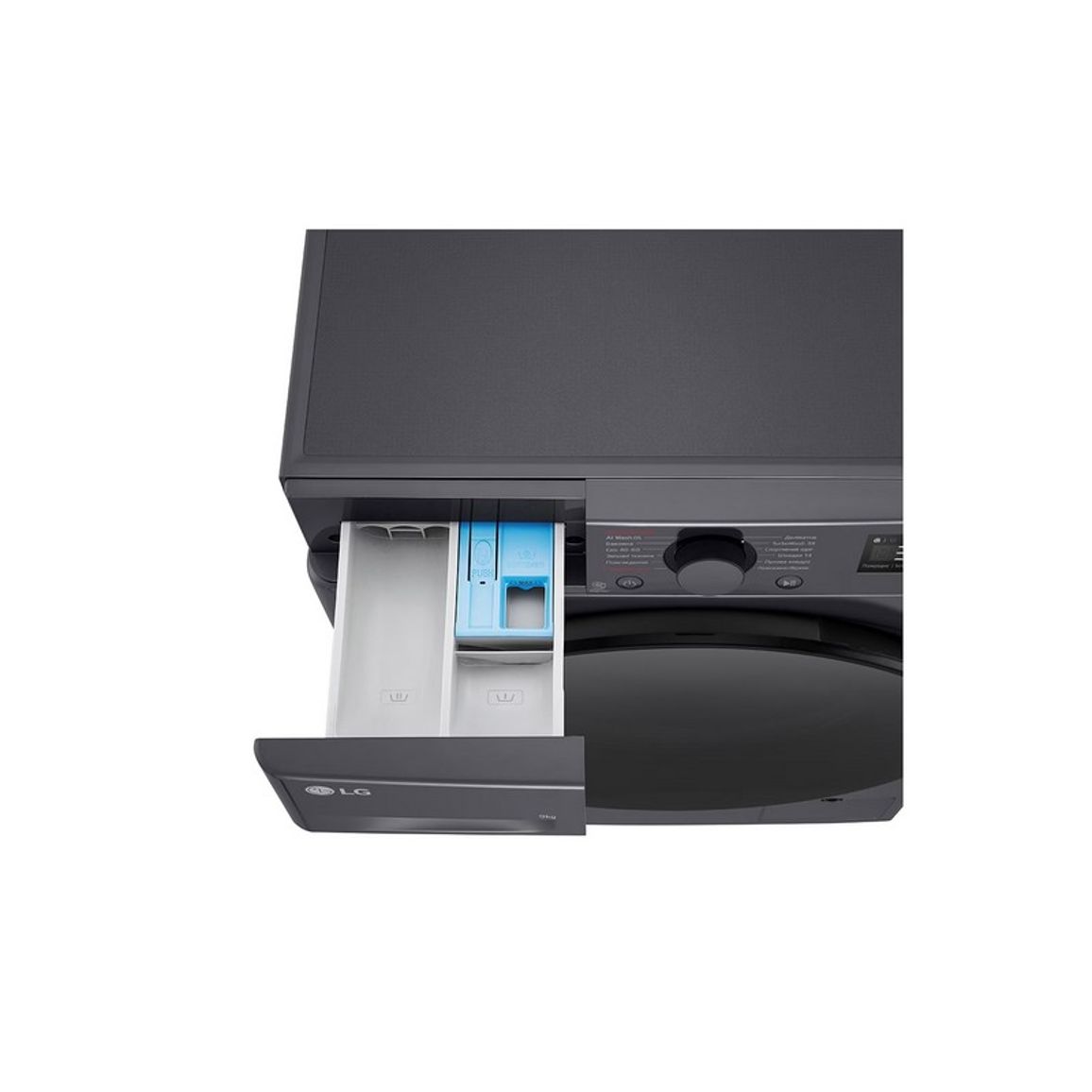 Пральна машина F2Y5FS5J вузька 9кг, 1200, A, 48см, інвертор, чорний LG Пральна машина F2Y5FS5J вузька 9кг, 1200, A, 48см, інвертор, чорний LG