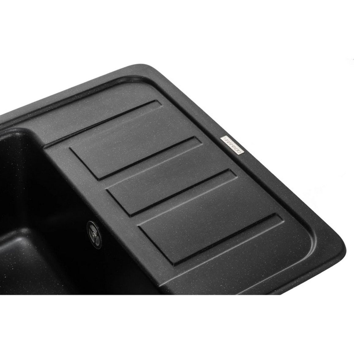 Мийка ALANIS black shine (574*460mm.) граніт Granado Мийка ALANIS black shine (574*460mm.) граніт Granado