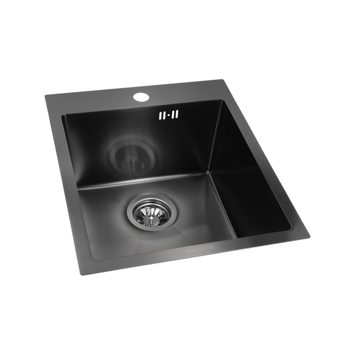 Мийка сталева Pravia S201 black honeycomb (410*500*220mm) Granado Мийка сталева Pravia S201 black honeycomb (410*500*220mm) Granado