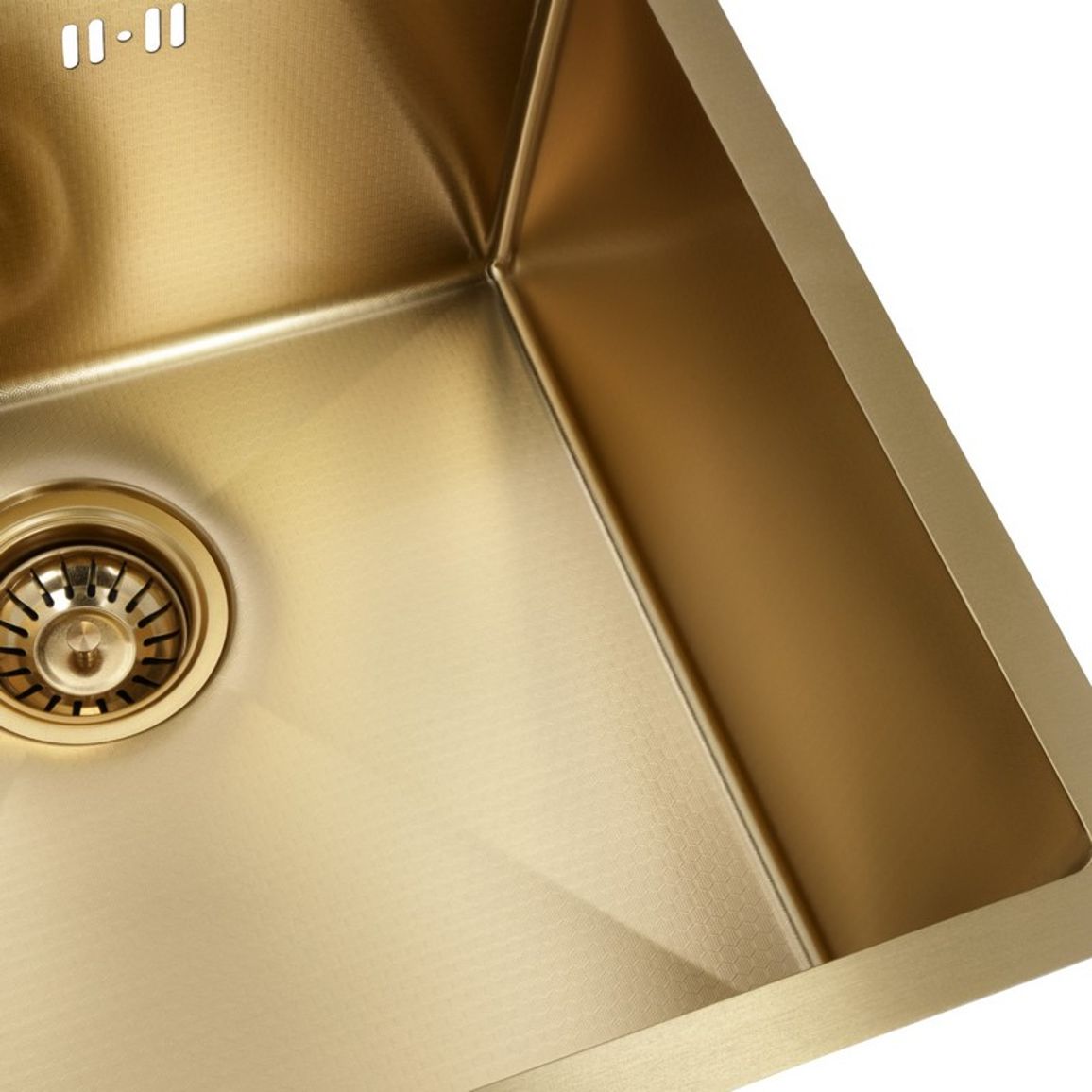 Мийка сталева Galera S201 gold honeycomb (500*500*220mm) Granado Мийка сталева Galera S201 gold honeycomb (500*500*220mm) Granado
