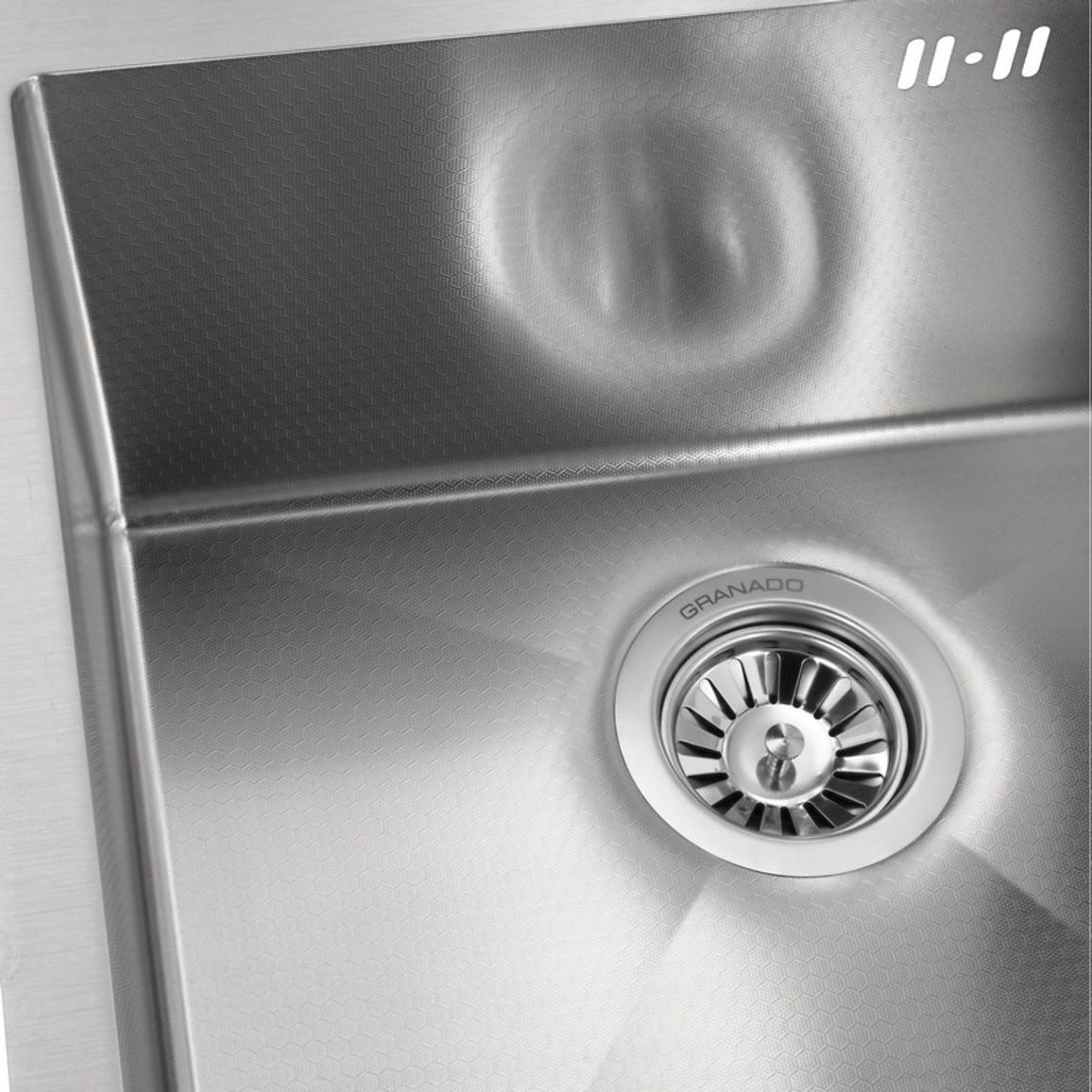 Мийка сталева Galera S304 honeycomb (500*500*220mm) Granado Мийка сталева Galera S304 honeycomb (500*500*220mm) Granado
