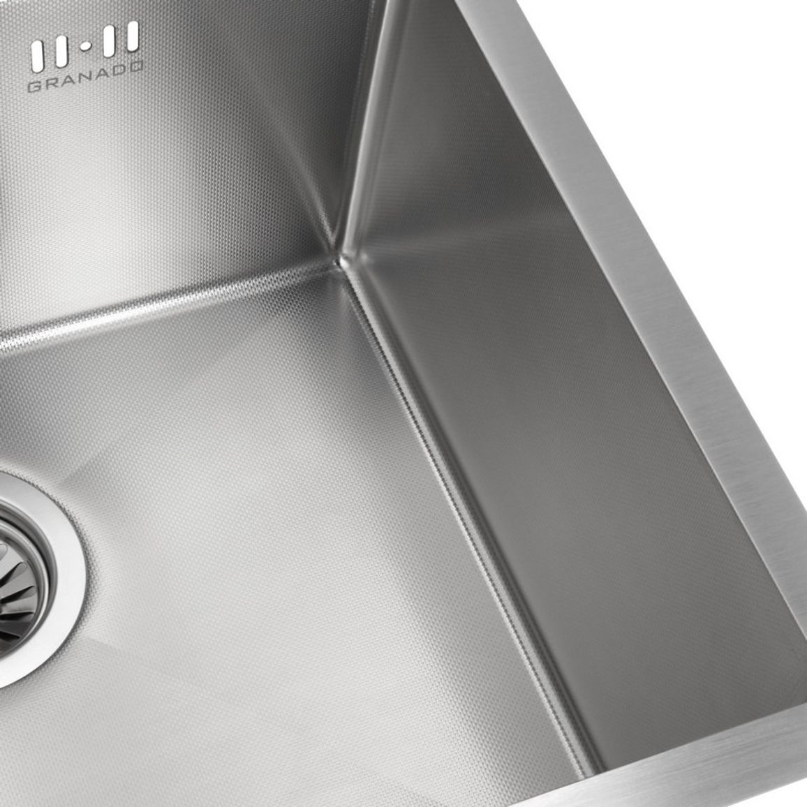Мийка сталева Under top max STEEL S304 millet (530*430*220mm) Granado Мийка сталева Under top max STEEL S304 millet (530*430*220mm) Granado