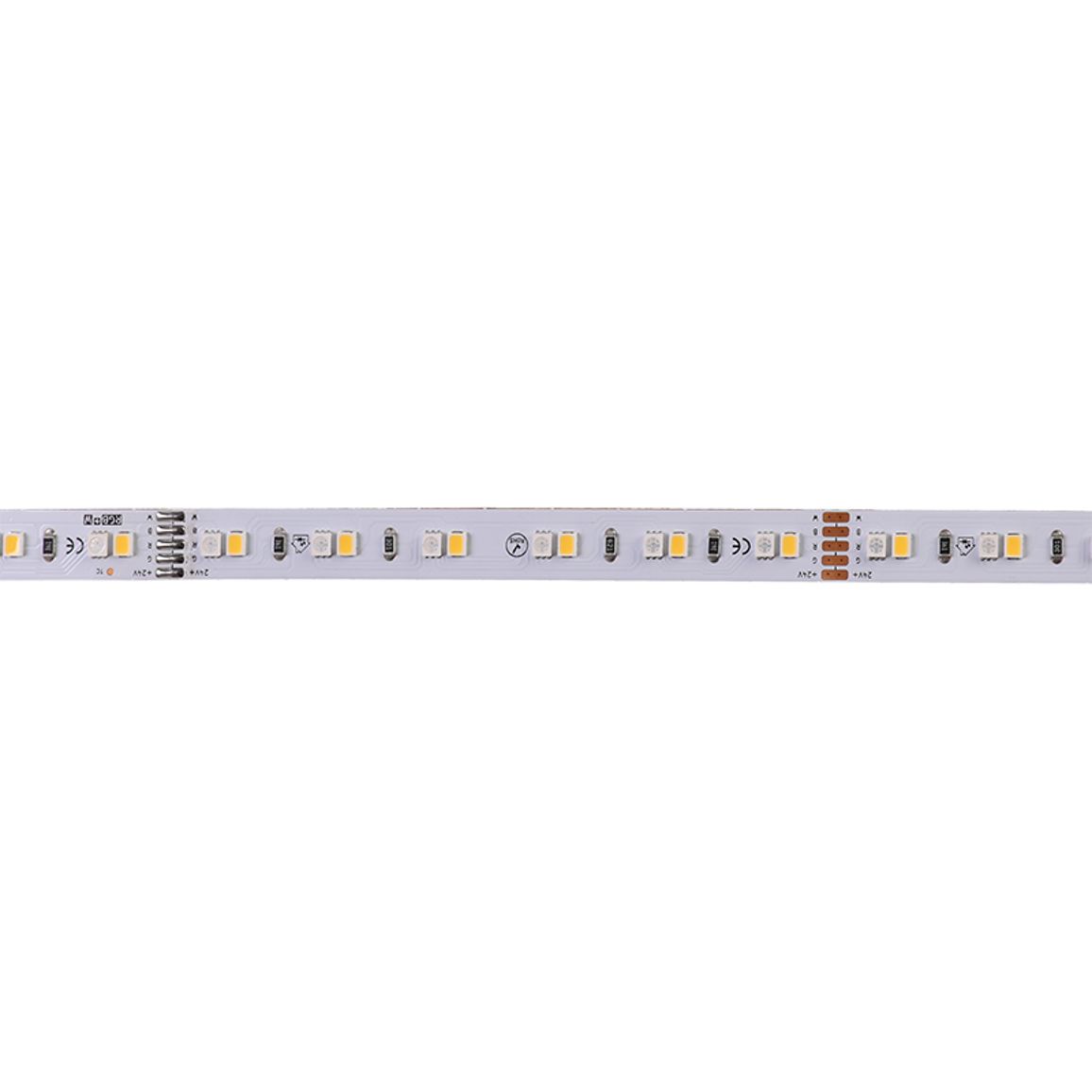 LED-лента 2835 SMD, 120 светодиодов/м, 19 Вт, 24 В, IP20, RGB+W (4000 К) LED-лента 2835 SMD, 120 светодиодов/м, 19 Вт, 24 В, IP20, RGB+W (4000 К)