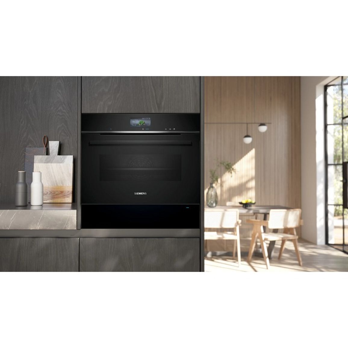 Шафа для підігрівання посуду BI910C1B1 Siemens Studio Line Шафа для підігрівання посуду BI910C1B1 Siemens Studio Line