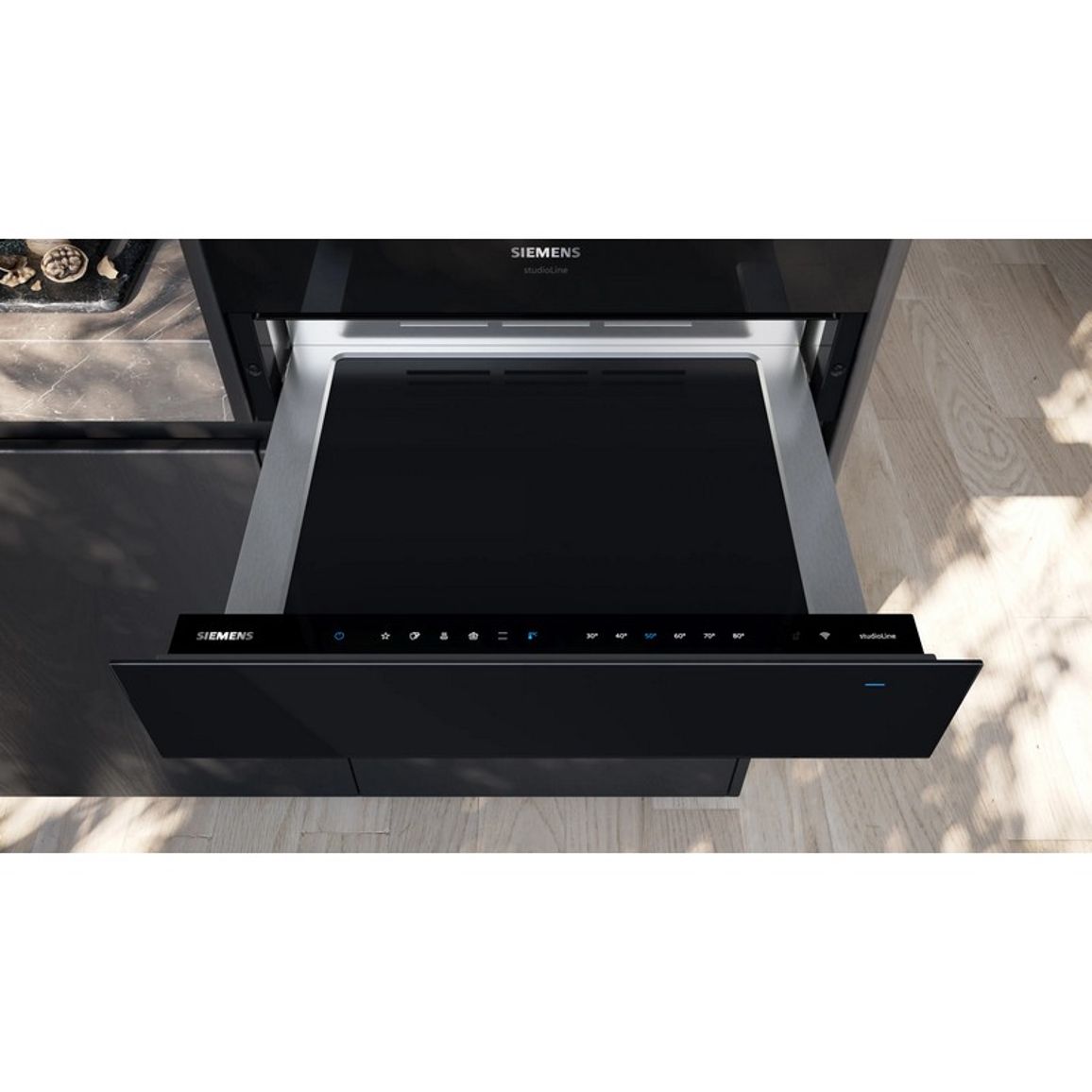 Шафа для підігрівання посуду BI910C1B1 Siemens Studio Line Шафа для підігрівання посуду BI910C1B1 Siemens Studio Line