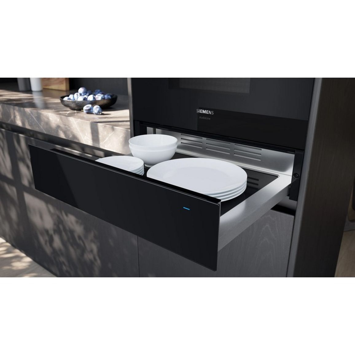 Шафа для підігрівання посуду BI910C1B1 Siemens Studio Line Шафа для підігрівання посуду BI910C1B1 Siemens Studio Line
