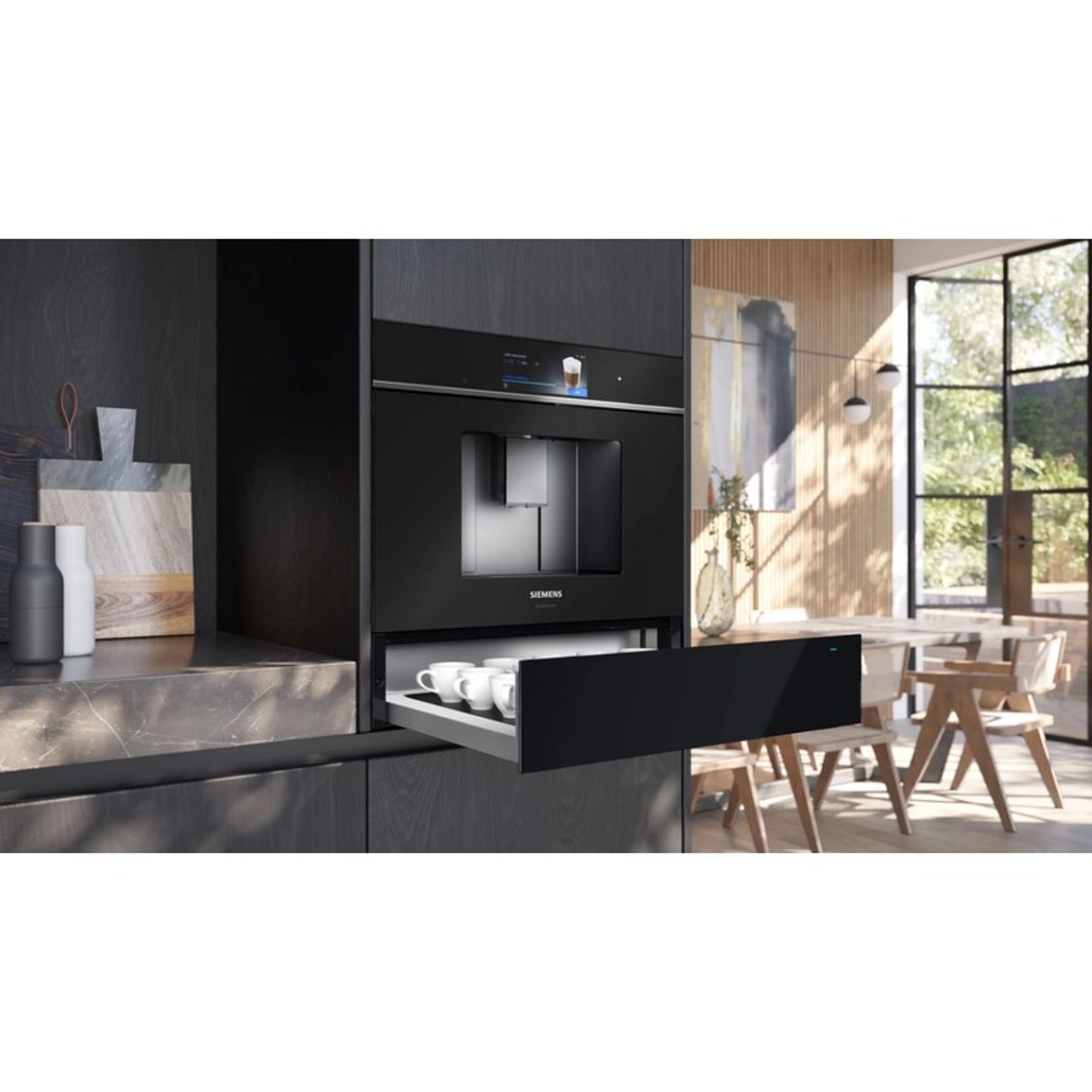 Шафа для підігрівання посуду BI910C1B1 Siemens Studio Line Шафа для підігрівання посуду BI910C1B1 Siemens Studio Line