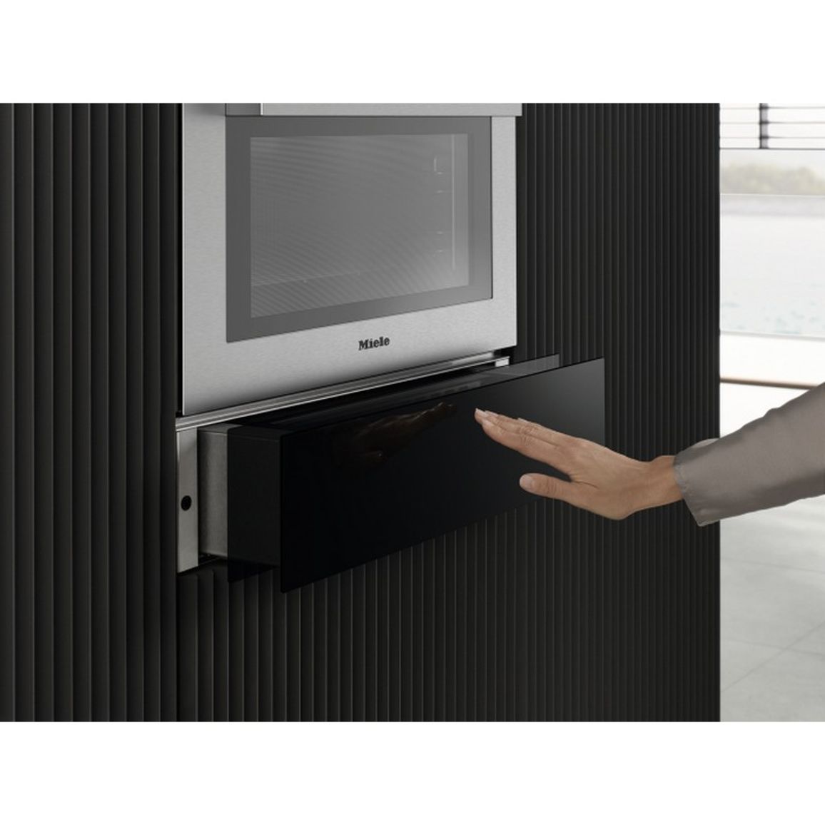 Вакууматор вбудований EVS 7010 OBSW чорний обсидіан Miele