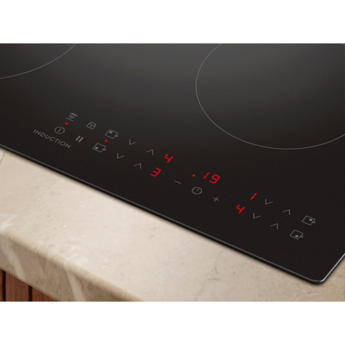 Варильна індукційна поверхня EIT60433CT 60см, Hob2Hood, чорний матовий Electrolux Варильна індукційна поверхня EIT60433CT 60см, Hob2Hood, чорний матовий Electrolux