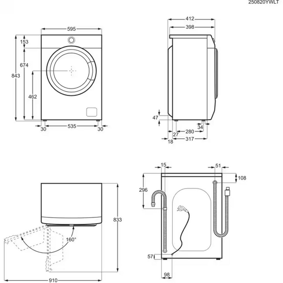 Пральна машина EWS6526BU 6кг, білий Electrolux Пральна машина EWS6526BU 6кг, білий Electrolux