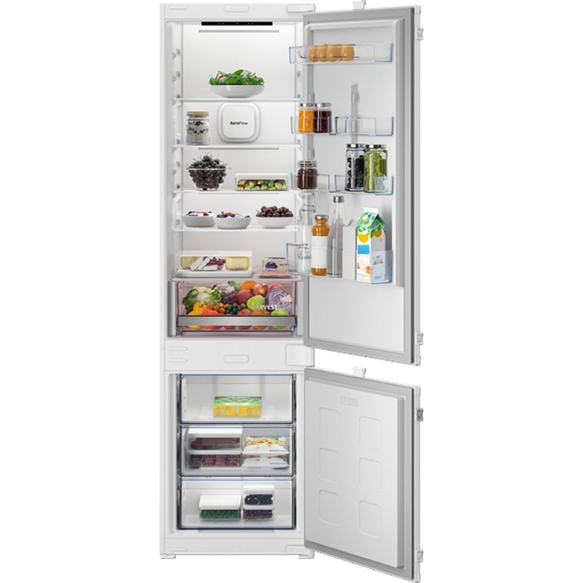 Вбудований холодильник 60см B5BCNA325HS Beko