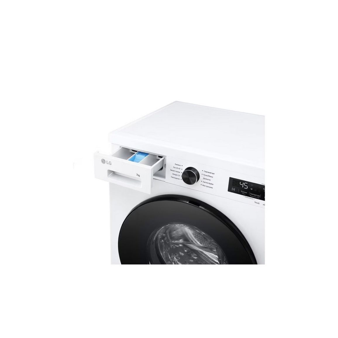 Пральна машина F2Y2HS5WE 7кг, 1200, A, 44см, пара, інвертор, білий, LG Пральна машина F2Y2HS5WE 7кг, 1200, A, 44см, пара, інвертор, білий, LG