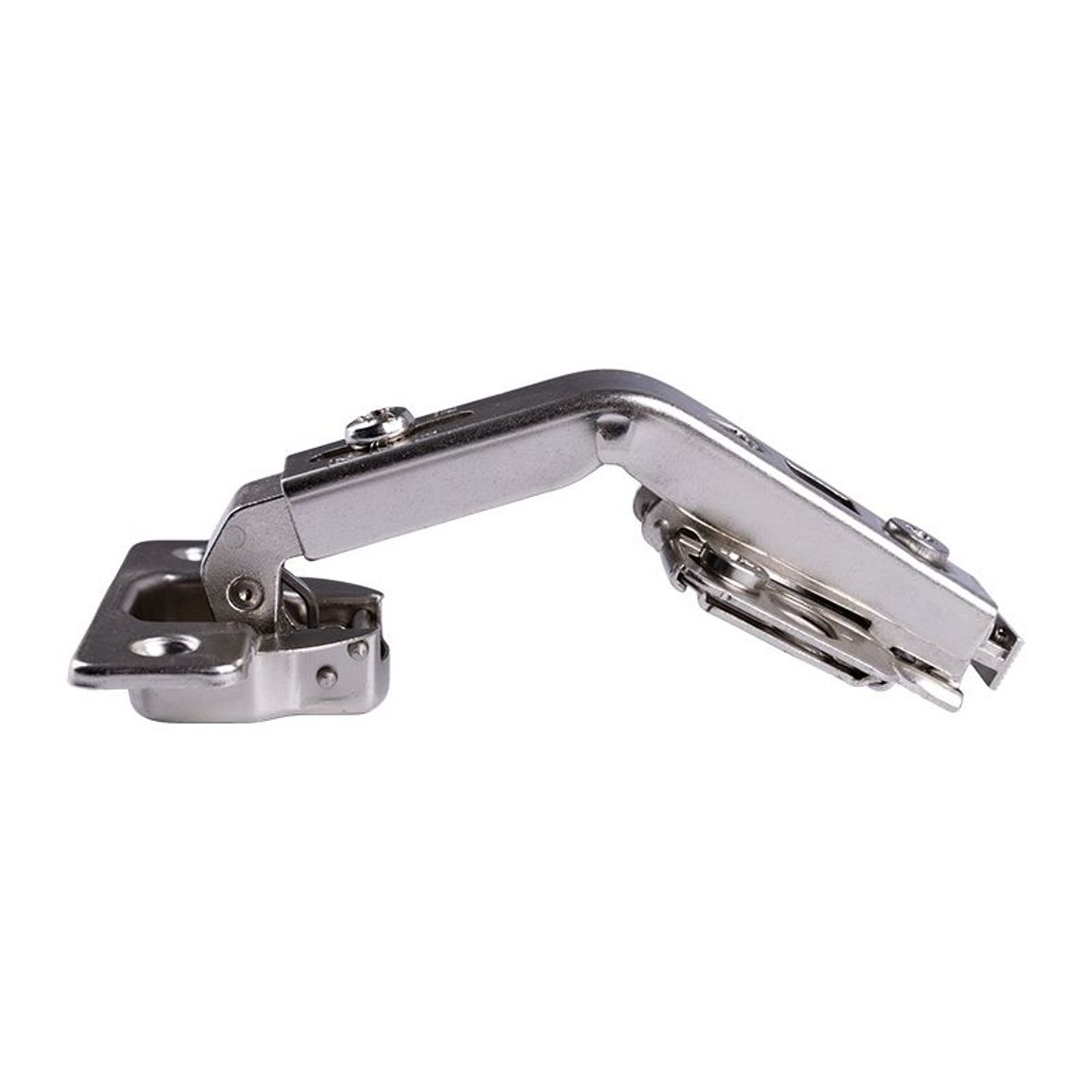 Завіса Clip-On, 135°, біфолт, нікель, 3D Muller Profi Line