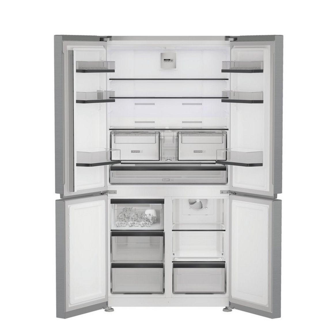 Холодильник SBS WHGF6534X4E Whirlpool